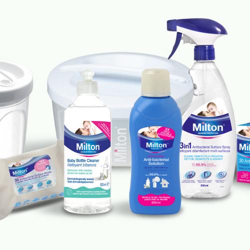 Milton sales cleaning solution